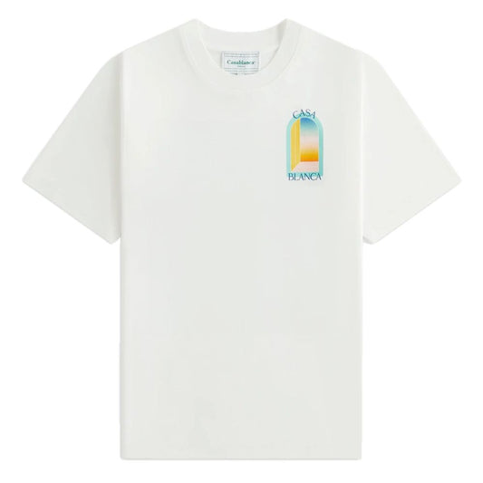 Casablanca White Cotton T-Shirt