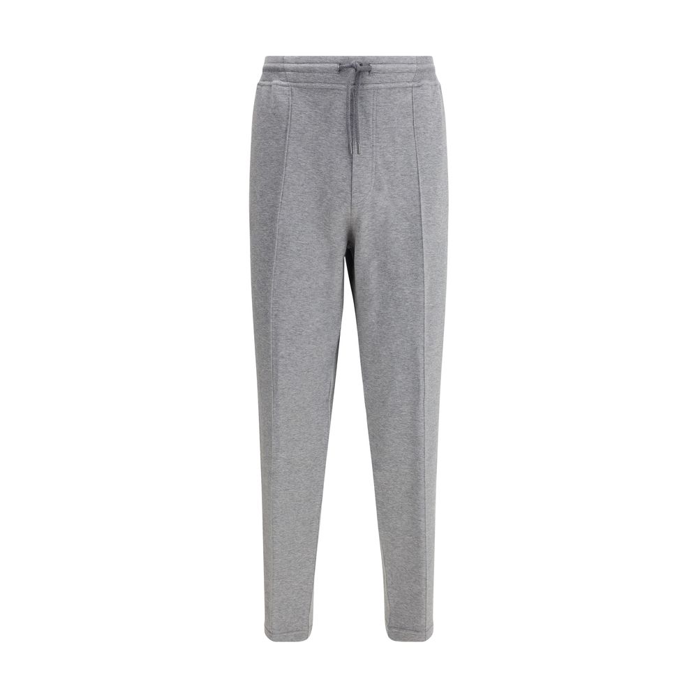 Brunello Cucinelli Gray Cotton Joggers (Workout Pants)