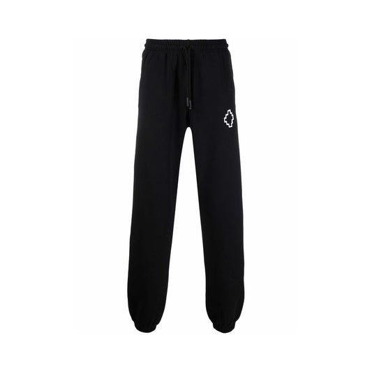 Marcelo Burlon Black Cotton Joggers (Workout Pants)