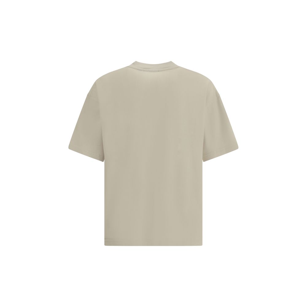 Represent Beige Cotton T-Shirt