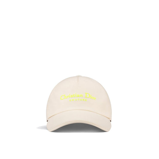 Dior Beige Cotton Cap (Baseball Hat)